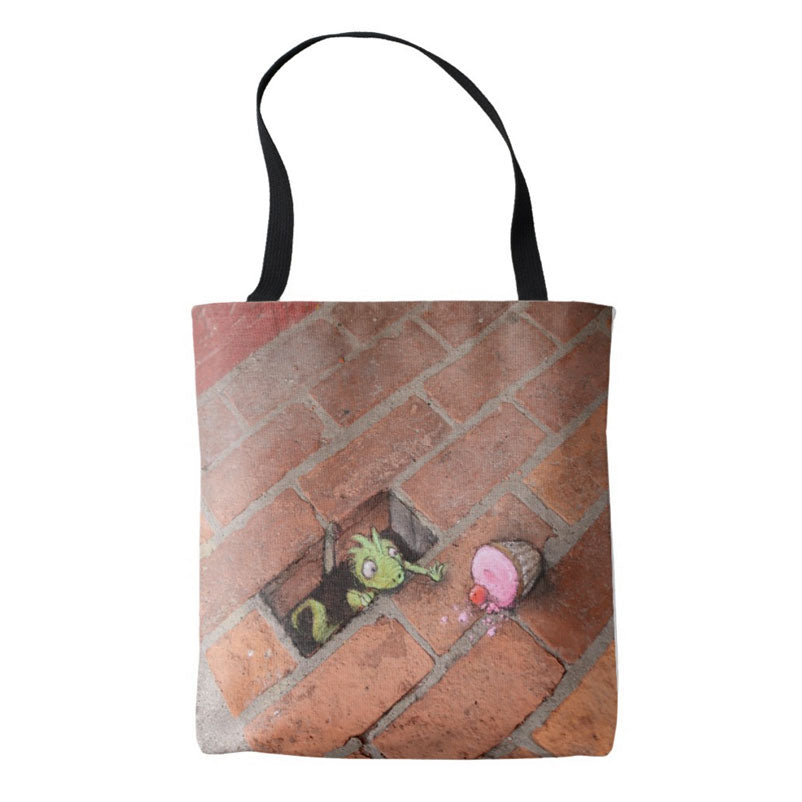 "Five-Second Rule" tote bag