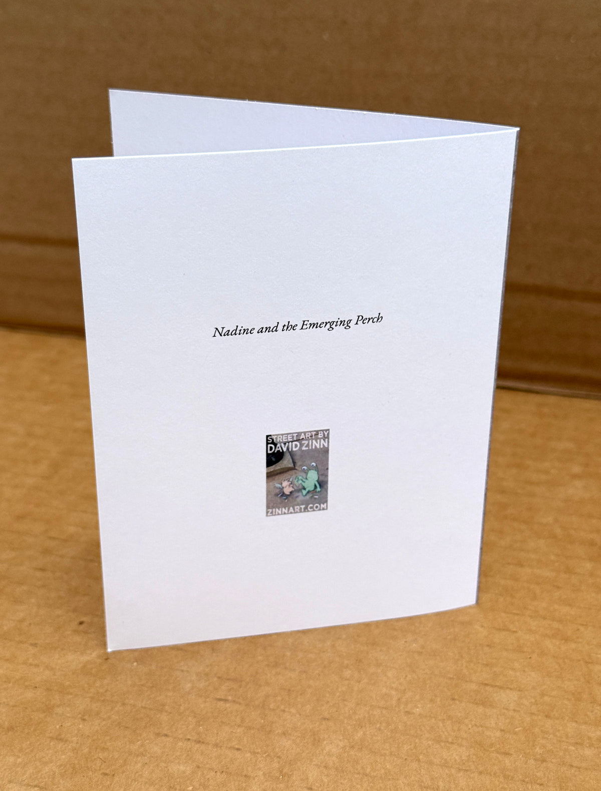"Nadine and the Emerging Perch" note cards (set of six)