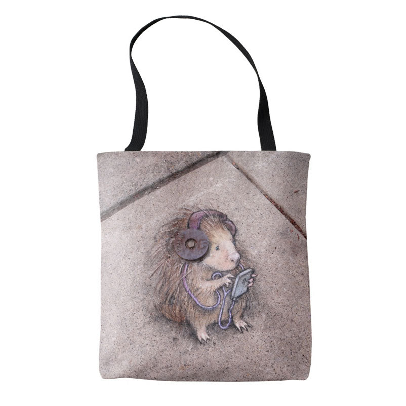 "Porcu-playlist" tote bag