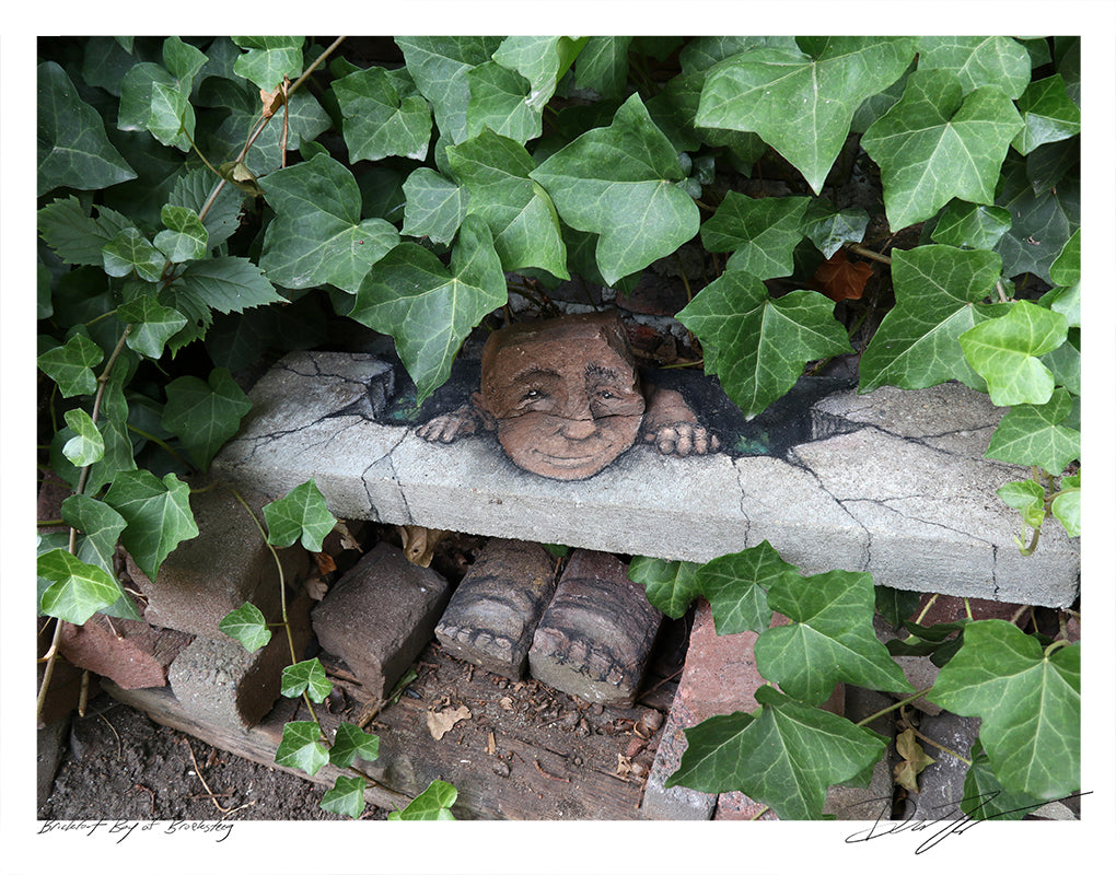 "Brickfoot Boy" print