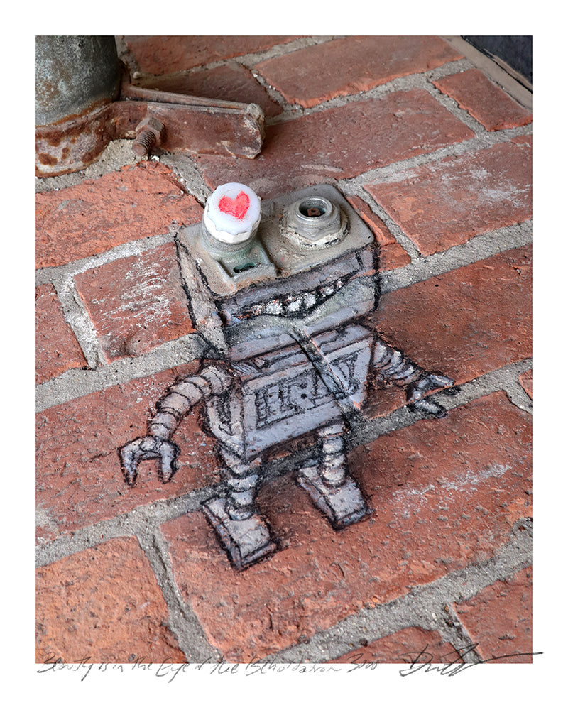 "Beauty is in the Eye of the Beholdatron" print