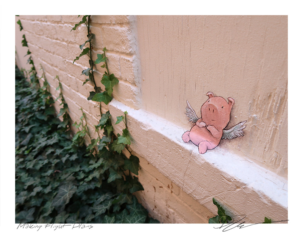 "Making Flight Plans" print