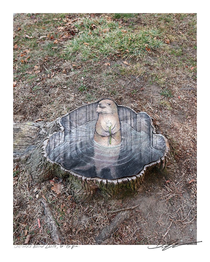 "Gerald's Blind Date, 6:05 PM" print