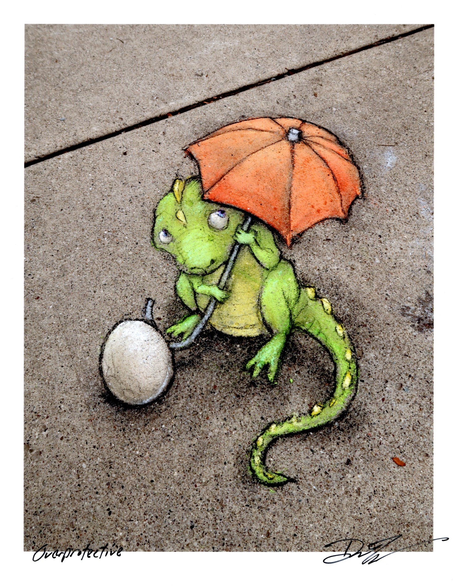 "Overprotective" print