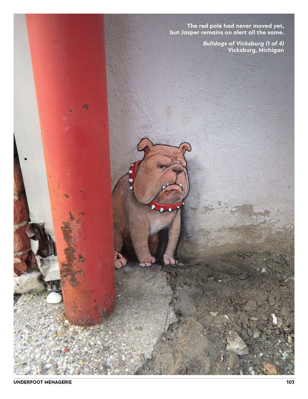 Underfoot Menagerie: More Street Art by David Zinn