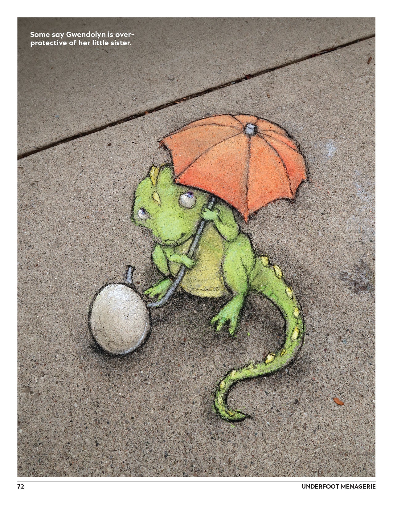 Underfoot Menagerie: More Street Art by David Zinn