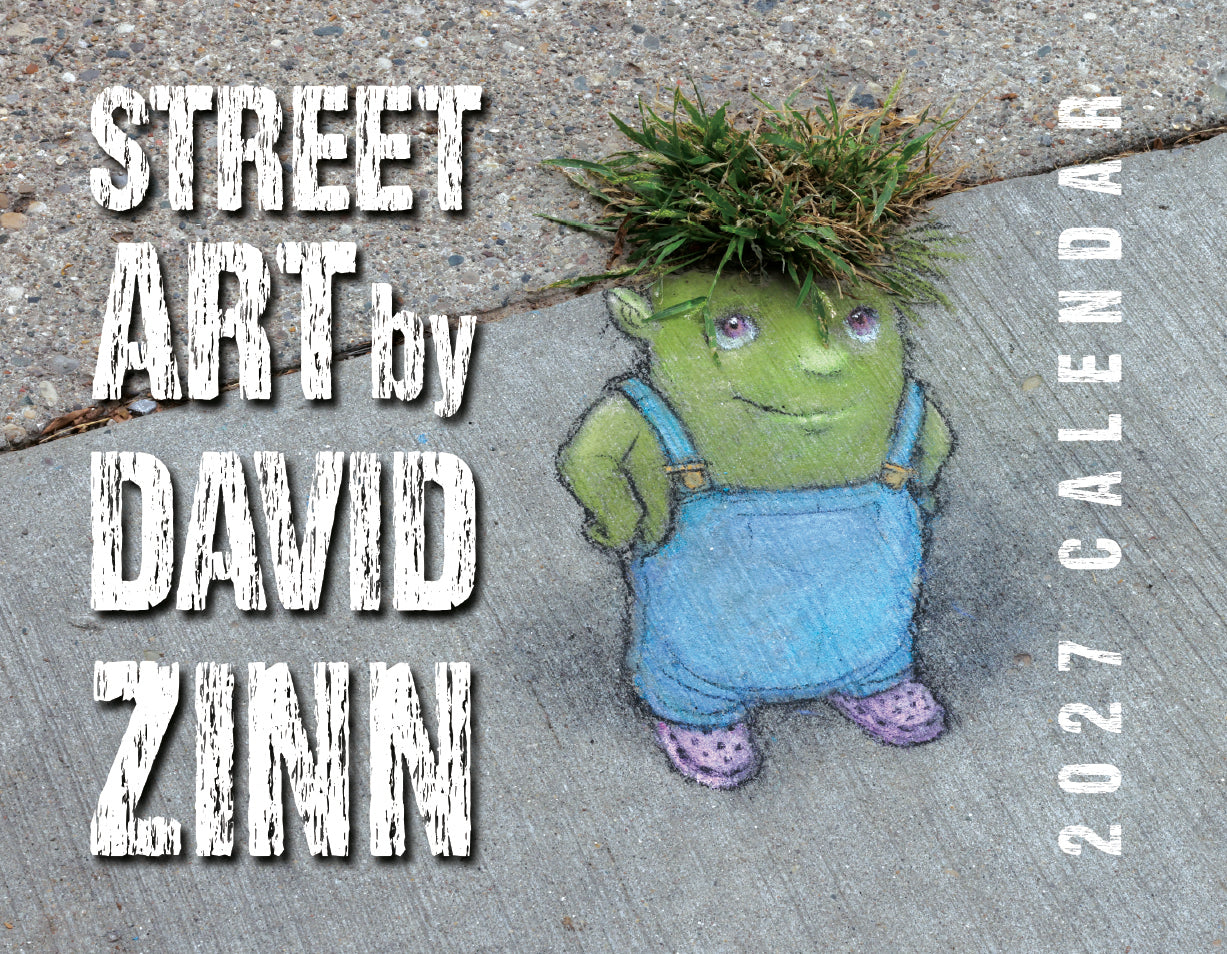 Street Art by David Zinn 2027 Calendar