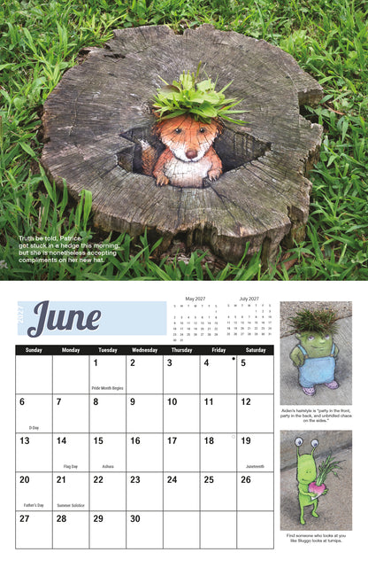 Street Art by David Zinn 2027 Calendar