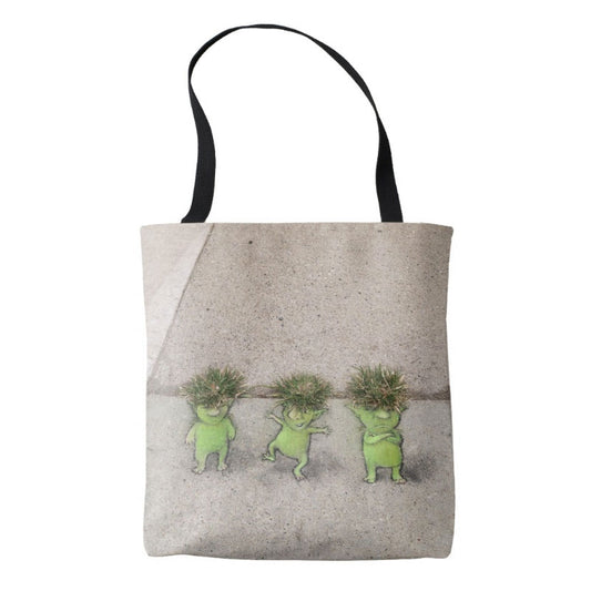 "Crazy Hair Day" tote bag