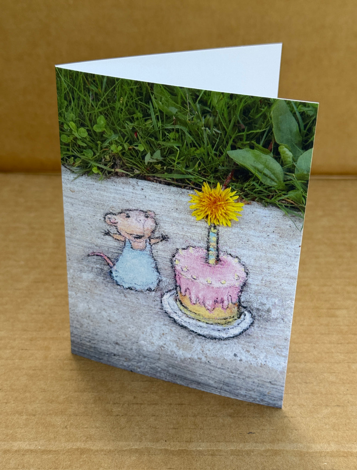 "Dandy Candle" note card
