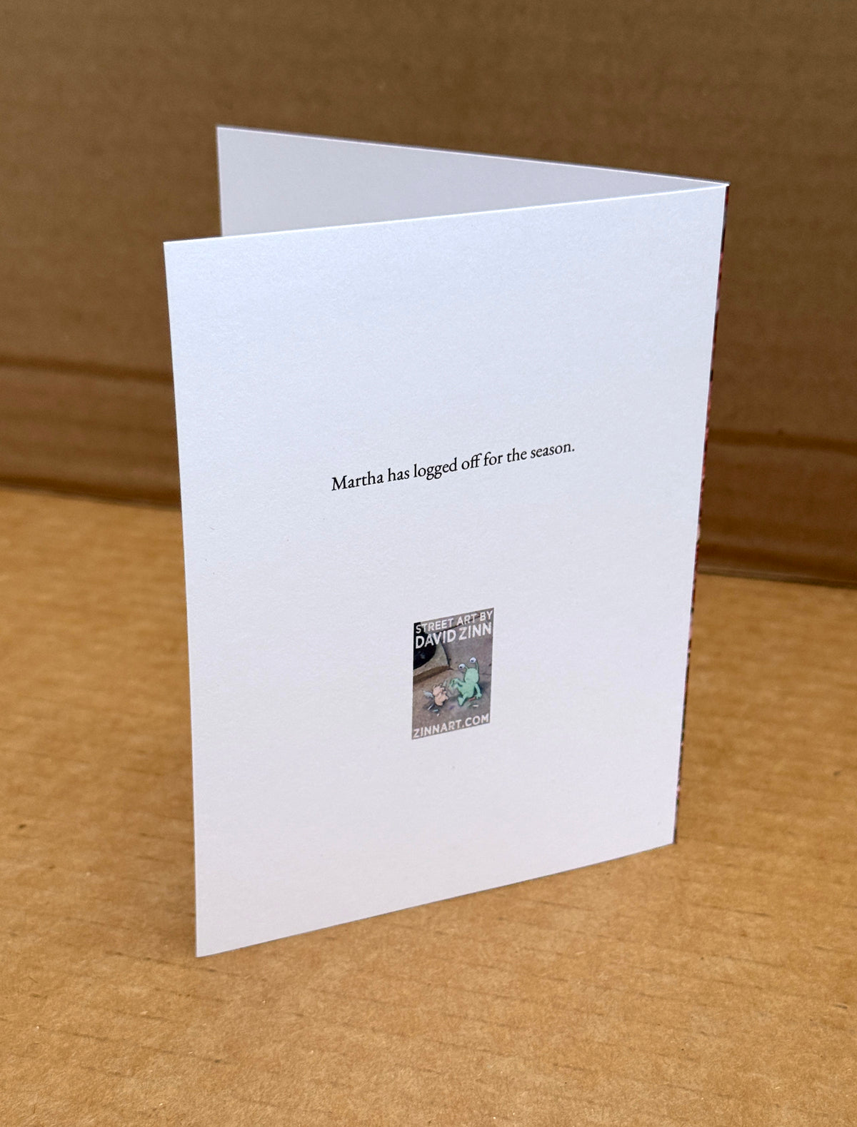 "Logged Off" note cards (set of six)