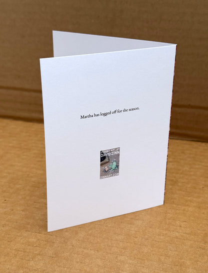 "Logged Off" note cards (set of six)