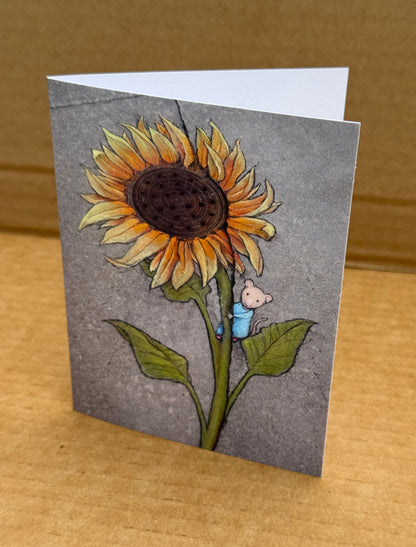 "Nadine and the Emerging Perch" note cards (set of six)