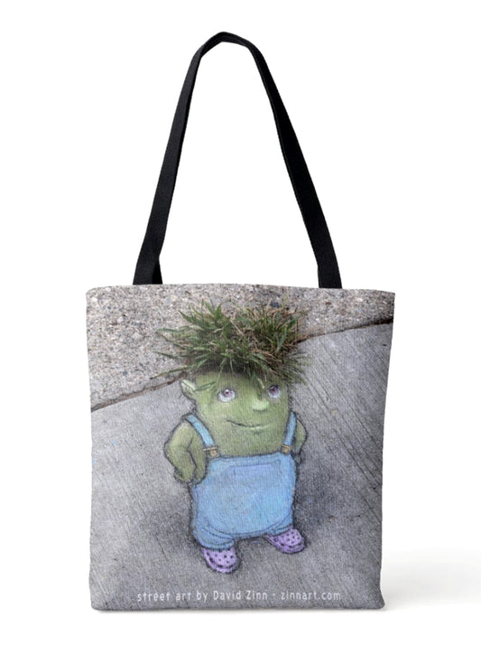 "Party in the Front, Chaos on the Sides" tote bag