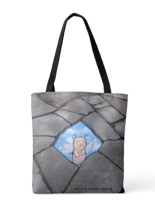 "Pigasus Skyhole" tote bag